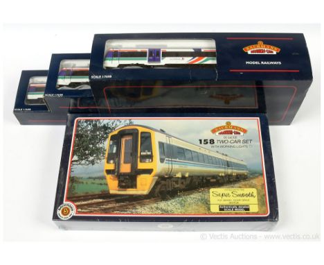Bachmann OO Gauge Scotrail livery Diesel Units (1) 31-501 2-Car Class 158 No.158702, boxes still manufacturer shrink wrapped 