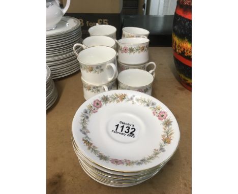 A royal Albert Floral print cup and saucer set. NO RESERVE