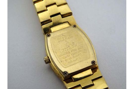 fitron gold watch