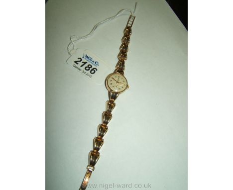 A Ladies vintage 9ct Gold Tudor Royal, Rolex manual Wristwatch