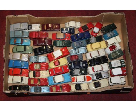 One tray of mixed vintage and modern release Corgi Toys diecasts, mixed examples to include a Corgi Mercedes Benz 300 SL and 