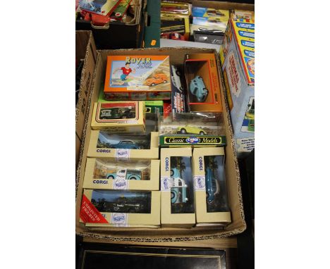 One box of mixed modern issue diecast to include Corgi