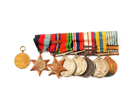 WW2 medals - a group of four to Lieutenant Commander Peter Derek Handscomb, The 1939-1945 Star, The Burma Star with Pacific c