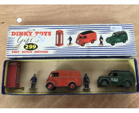 Dinky gift set boxed#299, post office services