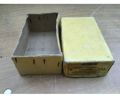 Dinky Massy Harris Tractor 27A trade box
