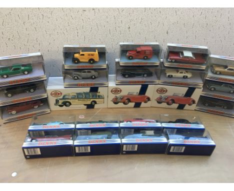 Dinky toys boxed diecast vehicles including Ford Capri, , VW Beetle, 1939 Triumph, Rolls Royce etc