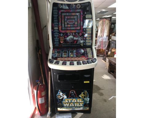 Star Wars coin operated slot machine, in good working order