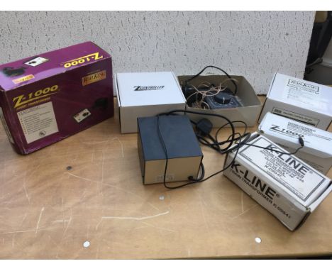 Rail king , K-Line etc, controllers and transformers , for O gauge train sets