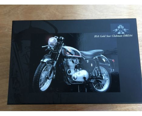 Minichamps boxed diecast BSA gold star clubman DBD34 motorcycle