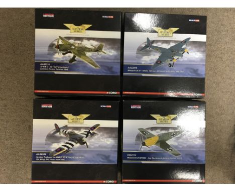 Corgi toys boxed diecast Aviation Archive limited edition 1:72 scale including JU-878-2 (AA32514), Mosquito FB Vl (AA32818), 