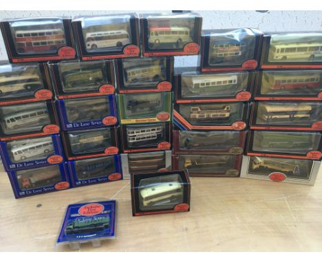 EFE, Exclusive first editions, 1:76 scale boxed diecast vehicles including Buses, trucks etc x26