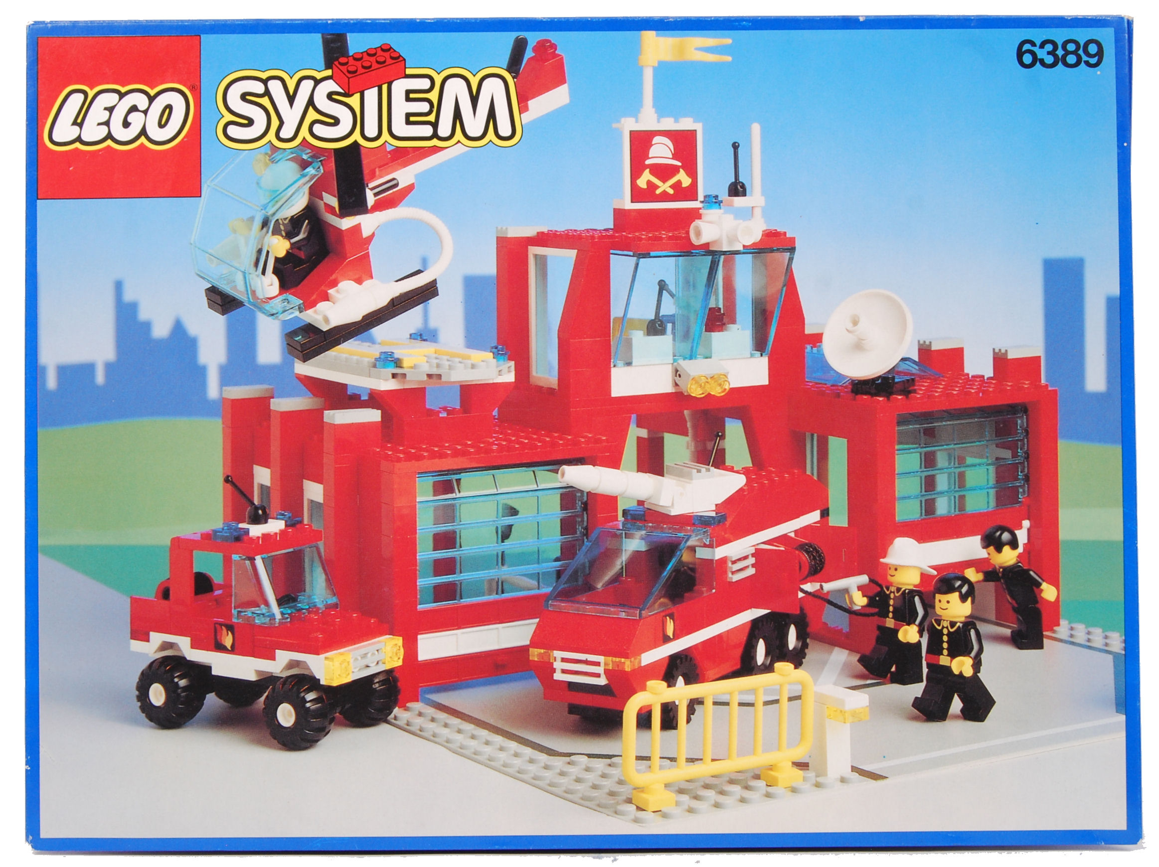 lego system fire station