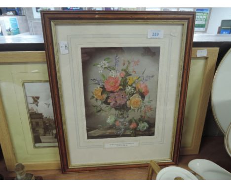 Two vintage photo prints and other print with modern attractive frames