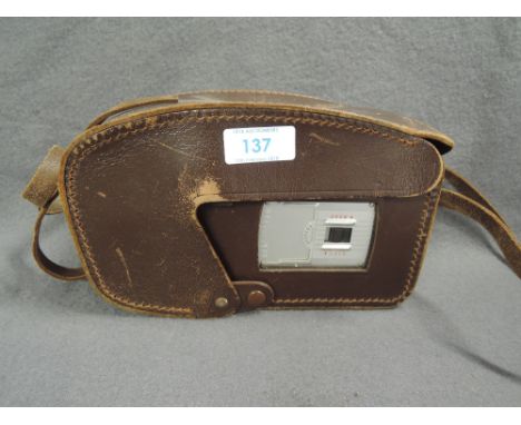 A vintage Kodak Brownie super eight film camera