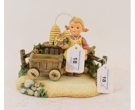 A Hummel Surprise Visit collectors set, Surprise Visit and Bee Happy, all boxedRe Photos as requested 