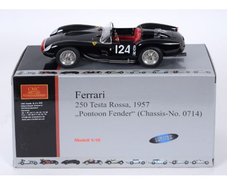 A CMC 250 Testa Rossa Pontoon Fender 1:18 model, boxed  See illustrationReport by GHExcellent condition. No issues 