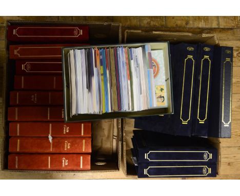 An extensive collection of Benham first day covers, in 15 albums, and others loose (2 boxes) 