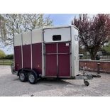 IFOR WILLIAMS HB510 HORSE TRAILER – 2 HORSE CAPACITY – 17.2HH >>--NO VAT ON HAMMER--<<