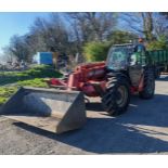 2003 MANITOU MT1030 TELEHANDLER – 3-WAY STEER – 5361 HOURS