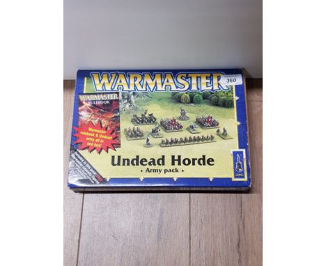 BOXED WARMASTER UNDEAD HORDE ARMY PACK 36 FIGURES