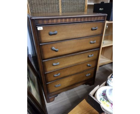 LEBUS FURNITURE 5 DRAWER CHEST OF DRAWERS