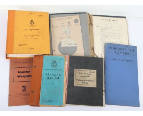 Royal Air Force Manual Air Navigation Vol 4, hardbound printed navigation file produced in April 1964; printed Air Navigation