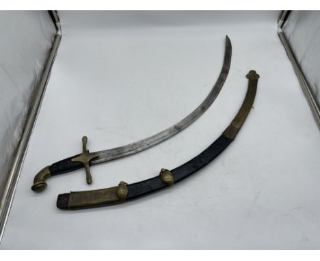 Antique Persian Shamshir Sabre Sword. 

All transportation of this item must be arranged by the buyer and the courier of thei