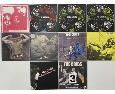 THE CRIBS - 7" BOX SET/ 7" PACK. A quality collection of 17 7" singles by Wakefield indie darlings The Cribs. Titles include 