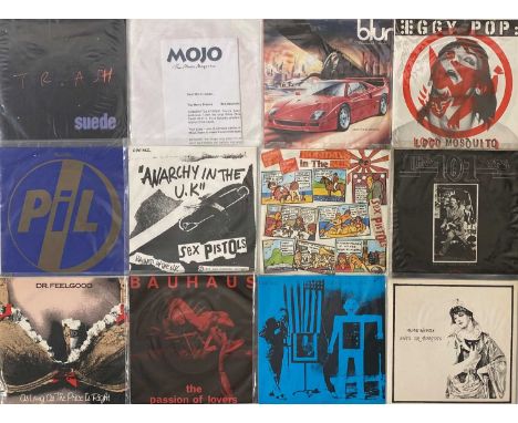 PUNK / WAVE - 7" COLLECTION. A collection of around 75 x 7". Artists/ Titles include Suede - Trash, The White Stripes - Red D