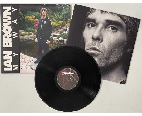 IAN BROWN - MY WAY LP (2009 ALBUM - FICTION 2717470). The superb 2009 LP from Ian Brown, this is the quickly deleted and long