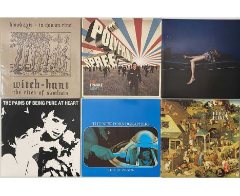 INDIE / ALT / CONTEMPORARY FOLK LPs (MODERN TITLES). A collection of around 25 x LPs. Artists/ Titles include Marika Hackman 
