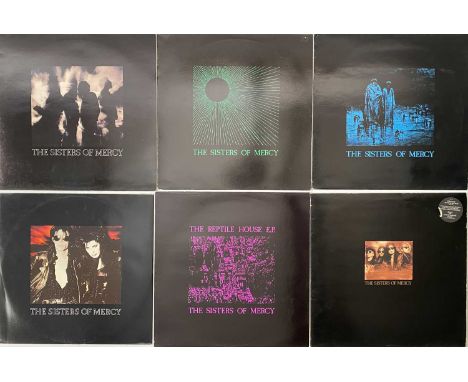 SISTERS OF MERCY/ BAUHAUS - LP/ 12" COLLECTION. A quality selection of 20 LPs/ 12" by Sisters Of Mercy and Bauhaus. SOM title