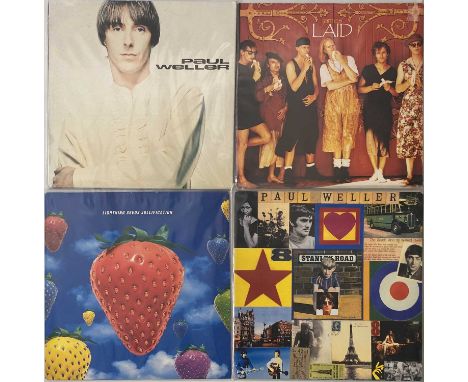 90s INDIE - LP RARITIES. A fine selection of 4 90s indie LP rarities. Artists/ titles include James - Laid (514942, 1993 EU p