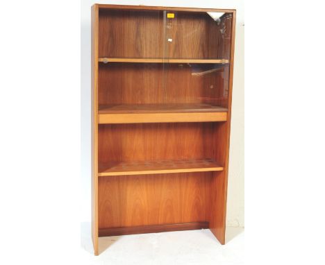 Victor B Wilkins - G Plan - An original retro vintage 20th Century teak wood upright free-standing wall unit / room divider h