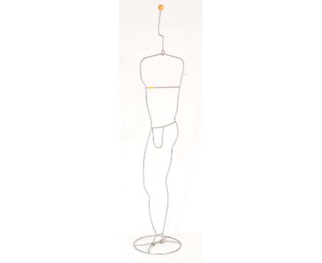 Laurids Lonborg ( Lønborg ) - IKEA - A rare and original 1980's retro vintage iconic designed wire framed male mannequin havi