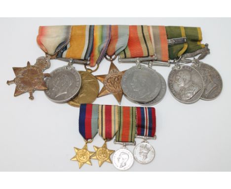 A First and Second World War Medal Group named to L. Corporal and later Sjt. H. K. Knowles. R.E. Comprising of 1914-15 Star, 