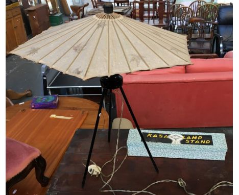 A KSA Lamp Stand and box 