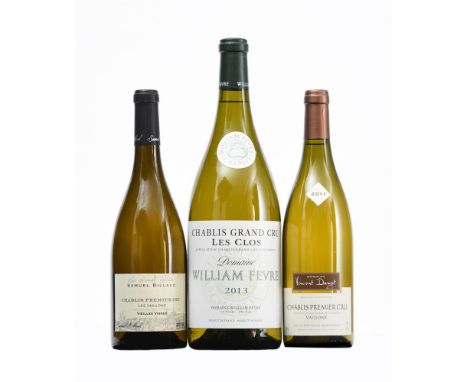 2013 Domaine William Fevre, Chablis Grand Cru, Les Clos1x150cl2011 Domaine Vincent Dampt, Chablis Premier Cru, Vaillons1x75cl