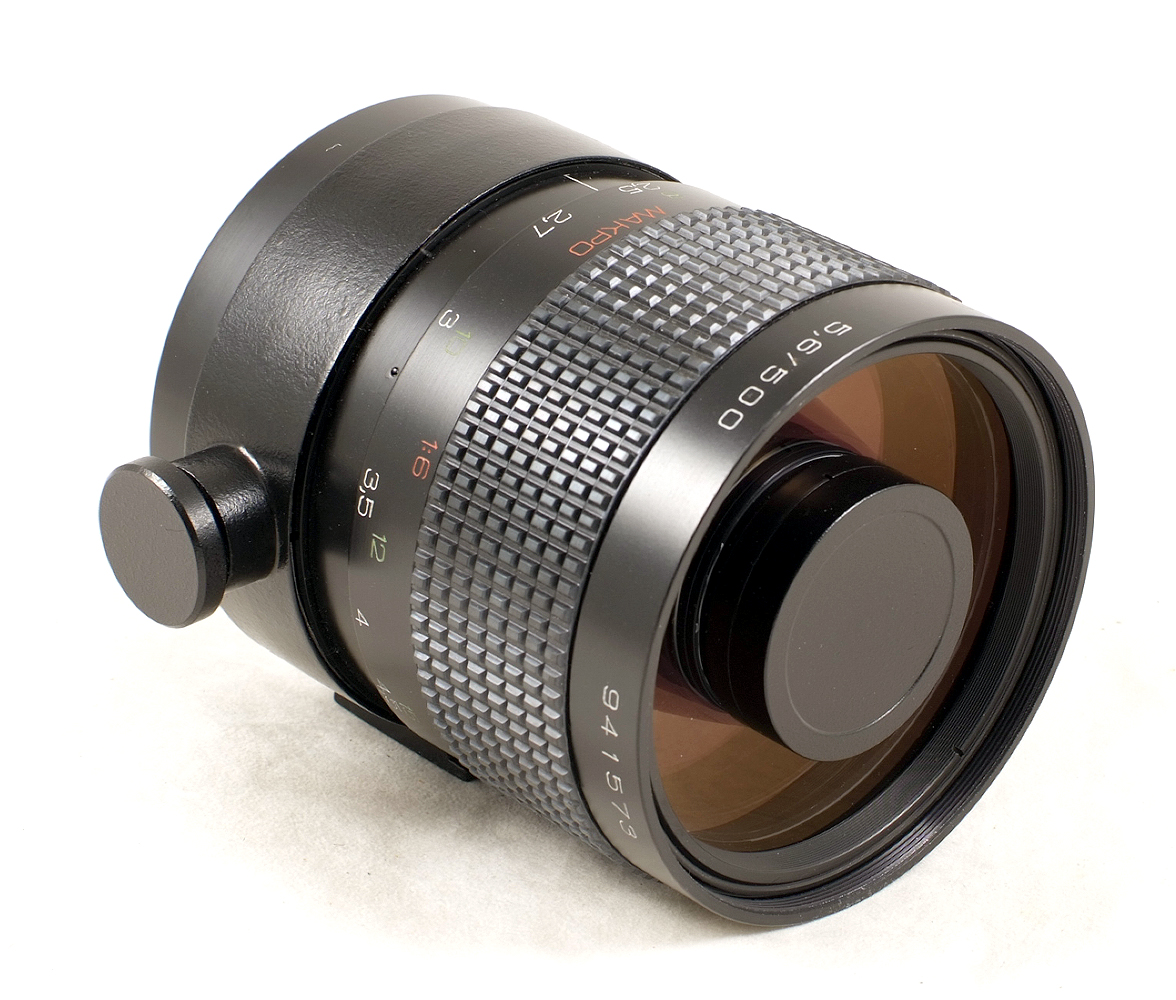 FAST Rubinar 500mm f5,6 M42 Mount Mirror Lens. (condition 4E). 1994 ...