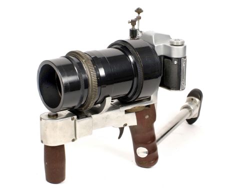 Unique 500mm "Photosniper" Type Camera & Lens Set. (condition 4E) VERY well designed and manufactured (non-commercial) unit, 