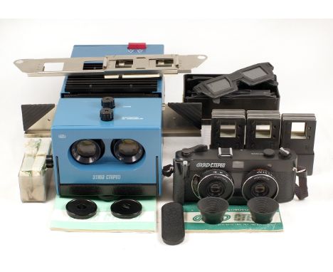 Complete FED Stereo Outfit. Comprising FED-STEREO C camera 1993. With lens caps, case & manual. INDUSTAR-81 2.8/38. Serial nu