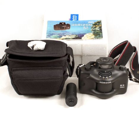 HORIZON S3 PRO Panoramic Camera, As new. (condition 2F). 2004. MS f2.8 28mm MG lens. With case, 3 filters, neck strap, box & 