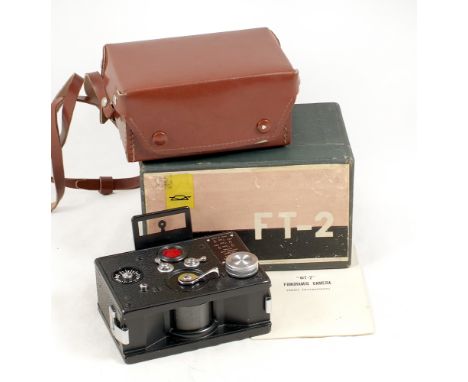 FT-2 Panoramic Camera, Later Version (1962). (condition 3F). Later version, no tension control required. INDUSTAR-50 f3.5 50m