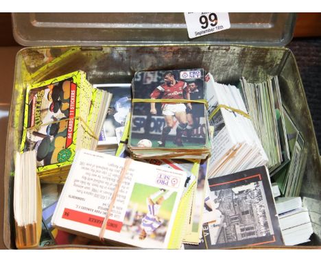 Box of mixed collectable football and other cards. P&amp;P Group 2 (£18+VAT for the first lot and £3+VAT for subsequent lots)