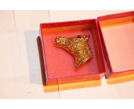 Boxed Butler &amp; Wilson horse brooch. P&amp;P Group 1 (£14+VAT for the first lot and £1+VAT for subsequent lots) 