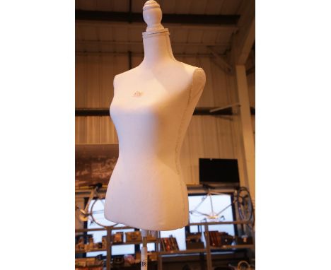 Female torso mannequin on stand. Not available for in-house P&amp;P. 