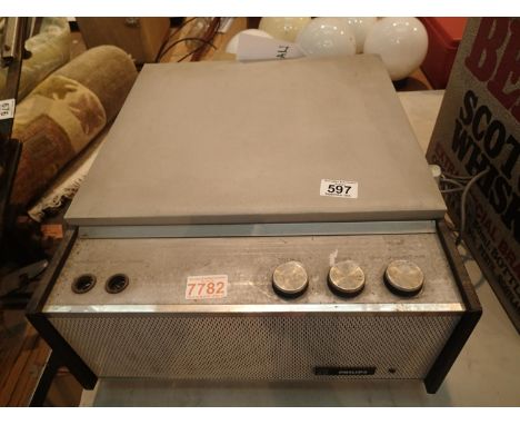 Phillips mono record player. Not available for in-house P&amp;P 
