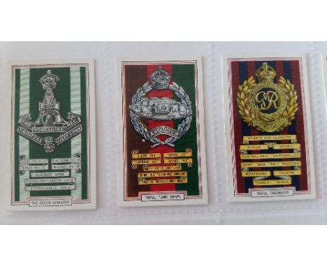 MILITARY, complete (5), Gallaher (3), VC Heroes 4th, Army Badges, The Navy; Wills Recruiting Posters & Players RAF Badges, G 