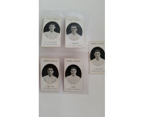 TADDY, Prominent Footballers, inc. McNair, Morris, Pass, Reid & Whyman (all Tottenham Hotspur), Imperial backs, no footnotes,