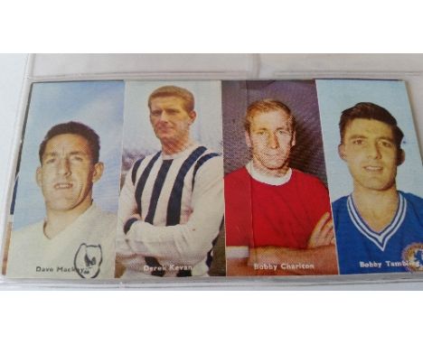 FOOTBALL, part sets & odds, inc. Lot o Fun, Chix, Daily Mirror, Daily Sketch, Coca-Cola, Daddies Sauce, creamer tops, Dickson